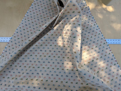 By Yd Kravet Zoology Weave Cotton Spring Animals Bunny Frog Elephant Snail Green Blue Pink on Tan MSRP USD 142/Y