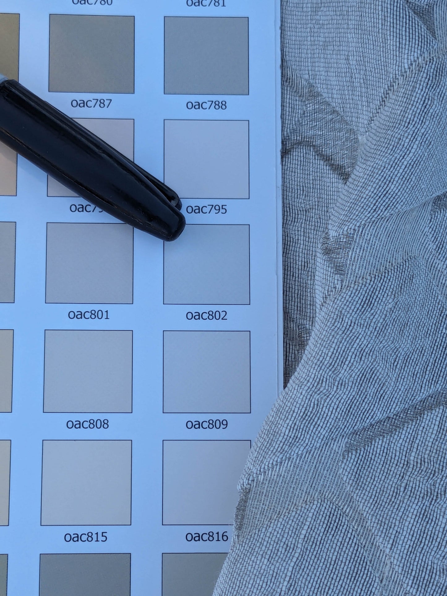 1 EV35 Length 2.5y Aldeco Union Oyster Gray Sheers Chevron Geometric MSRP USD 300+/y