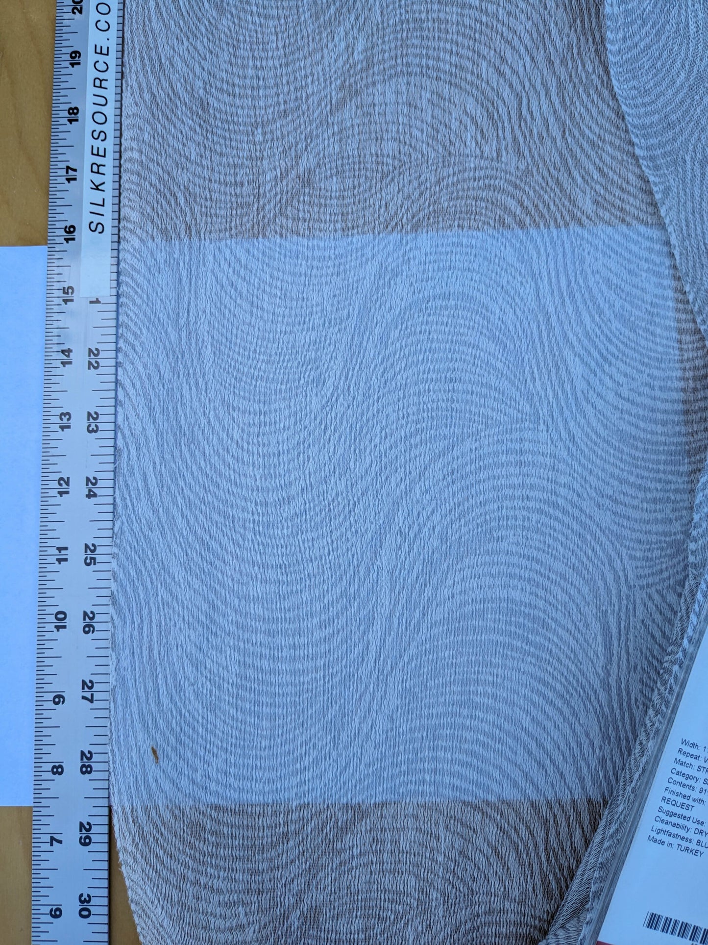 3 EV35 Length 2.1y Aldeco Rollingstone WLB Cloudy Gray Sheers Wave MSRP USD 200+/y