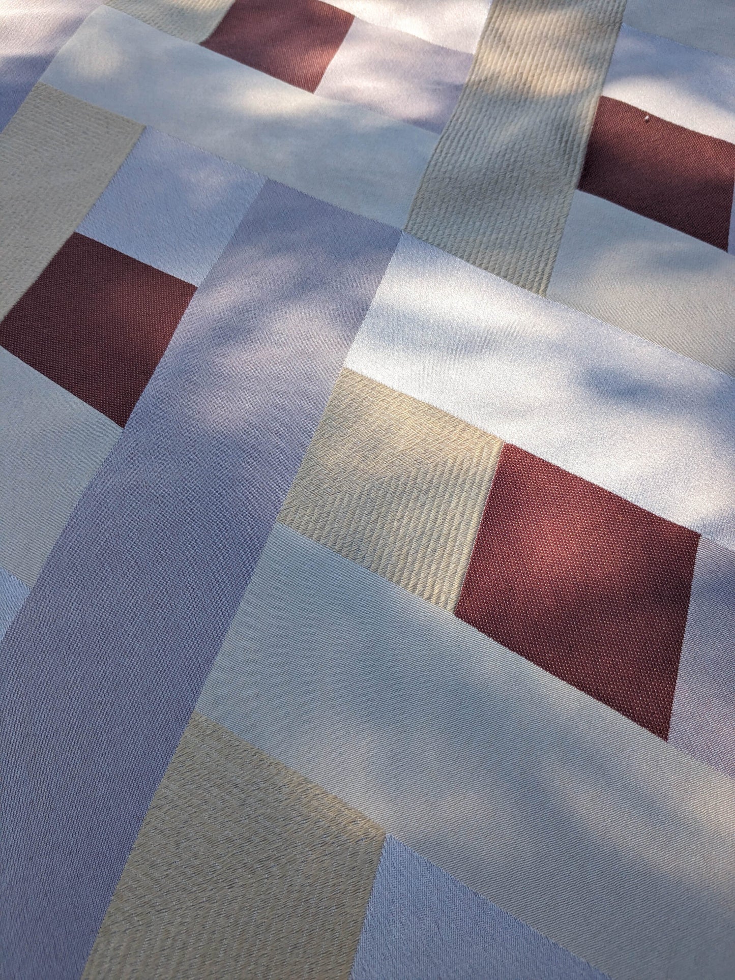 6 EV35 Length 2.5y Lelievre Scala M1 Poudre White Yellow Diamond Geometric Jacquard MSRP USD 500+/y