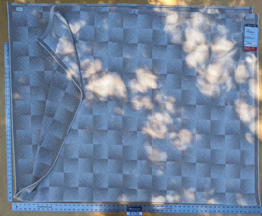 9 EV35 Length 2.5y Lelievre Hypnose M1 Naturel White Beige Texture Plain Plaid Square MSRP USD 400+/y