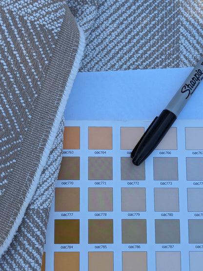 10 EV35 Length 2.9y Lelievre Hypnose M1 Naturel White Beige Texture Plain Plaid Square MSRP USD 400+/y