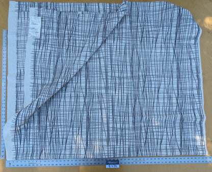 14 EV35 Length 2.5y Grey Watkins Guiford Graphite White Gray Black Embroidery Abstract MSRP USD 300+/y