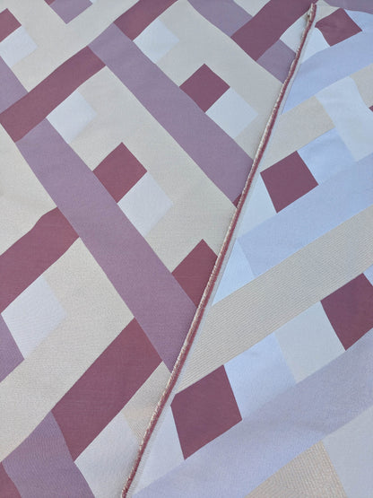 15 EV35 Length 2.8y Lelievre Scala M1 Poudre White Yellow Diamond Geometric Jacquard MSRP USD 500+/y