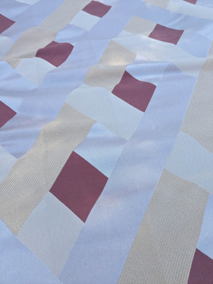 15 EV35 Length 2.8y Lelievre Scala M1 Poudre White Yellow Diamond Geometric Jacquard MSRP USD 500+/y