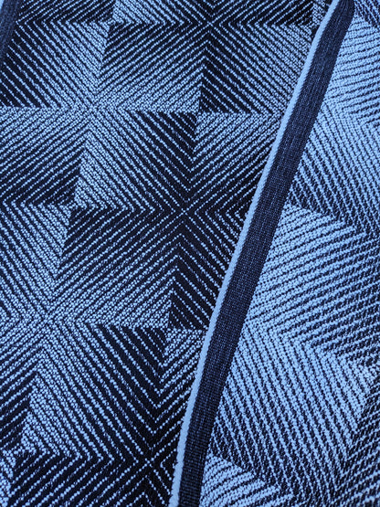 22 EV35 Length 2.8y Lelievre Hypnose M1 Poivre Black White Texture Plain Plaid Square MSRP USD 400+/y