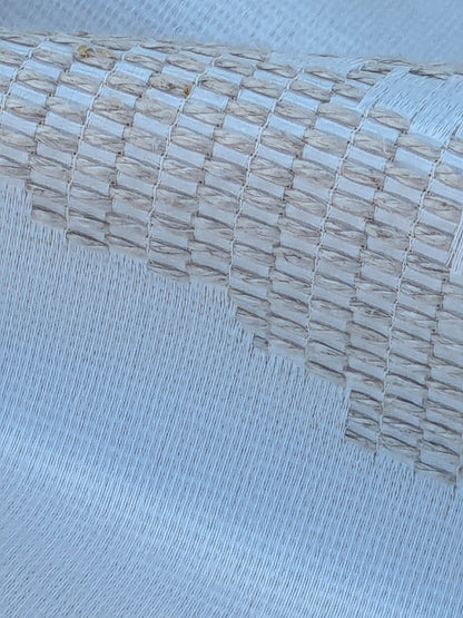 32 EV35 Length 2.5y Lelievre Paris Asuka Nacre Cream White Botanical Foliage MSRP USD688/y