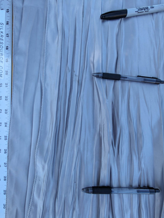 33 EV35 Length 2.5y Christian Fischbacher Atlas Plisse Steel Gray Viscose Plain MSRP USD300+/y