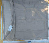 37 EV35 Length 2.4y Christian Fischbacher Nuvola Cocoa Gray Sheers Stripe MSRP USD 300+/y