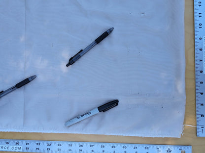 38 EV35 Length 2.5y Aldeco Illusive Voile Fr Linen White Sheers Solid MSRP USD 200+/y