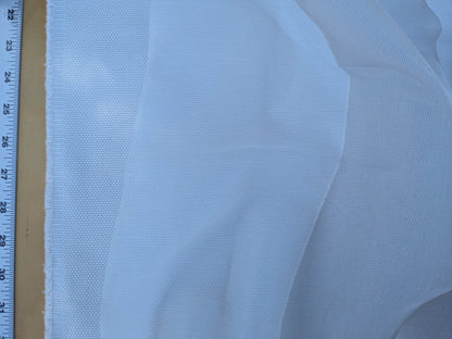 40 EV35 Length 2.5y Christian Fischbacher Dialog Natural White Stripe Sheer  MSRP200+/y