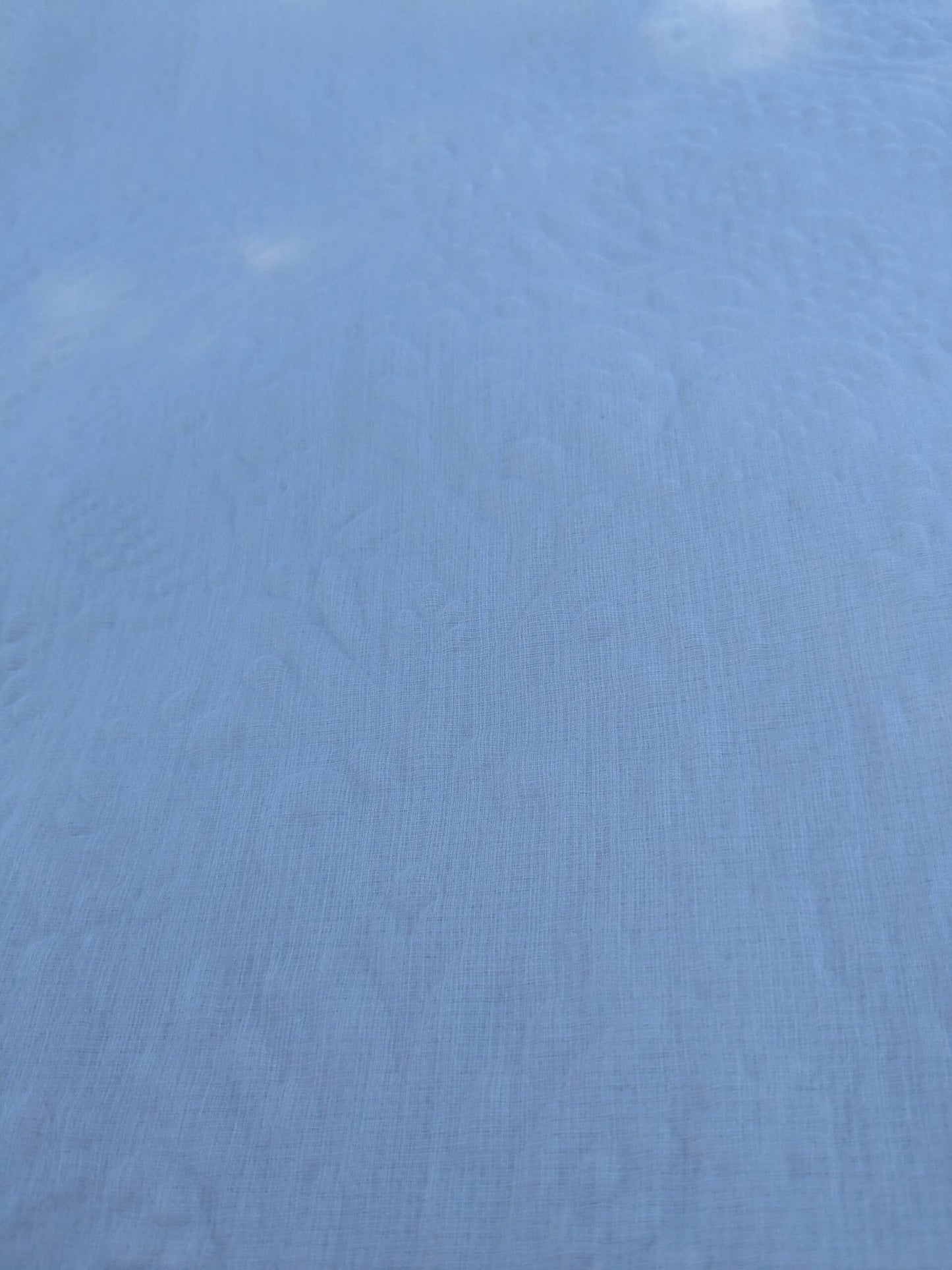 41 EV35 Length 2.5y Christian Fischbacher Orient Light Eggshell White Polyester Sheer MSRP USD 300+/y