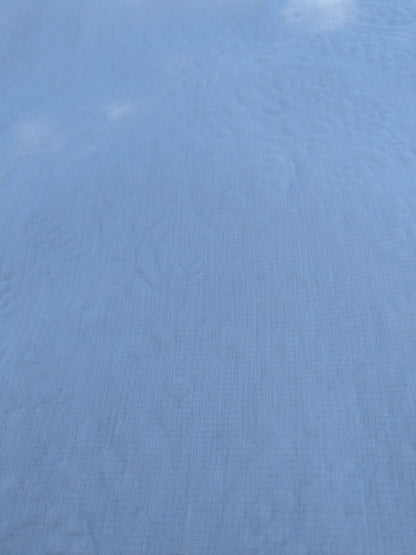 41 EV35 Length 2.5y Christian Fischbacher Orient Light Eggshell White Polyester Sheer MSRP USD 300+/y