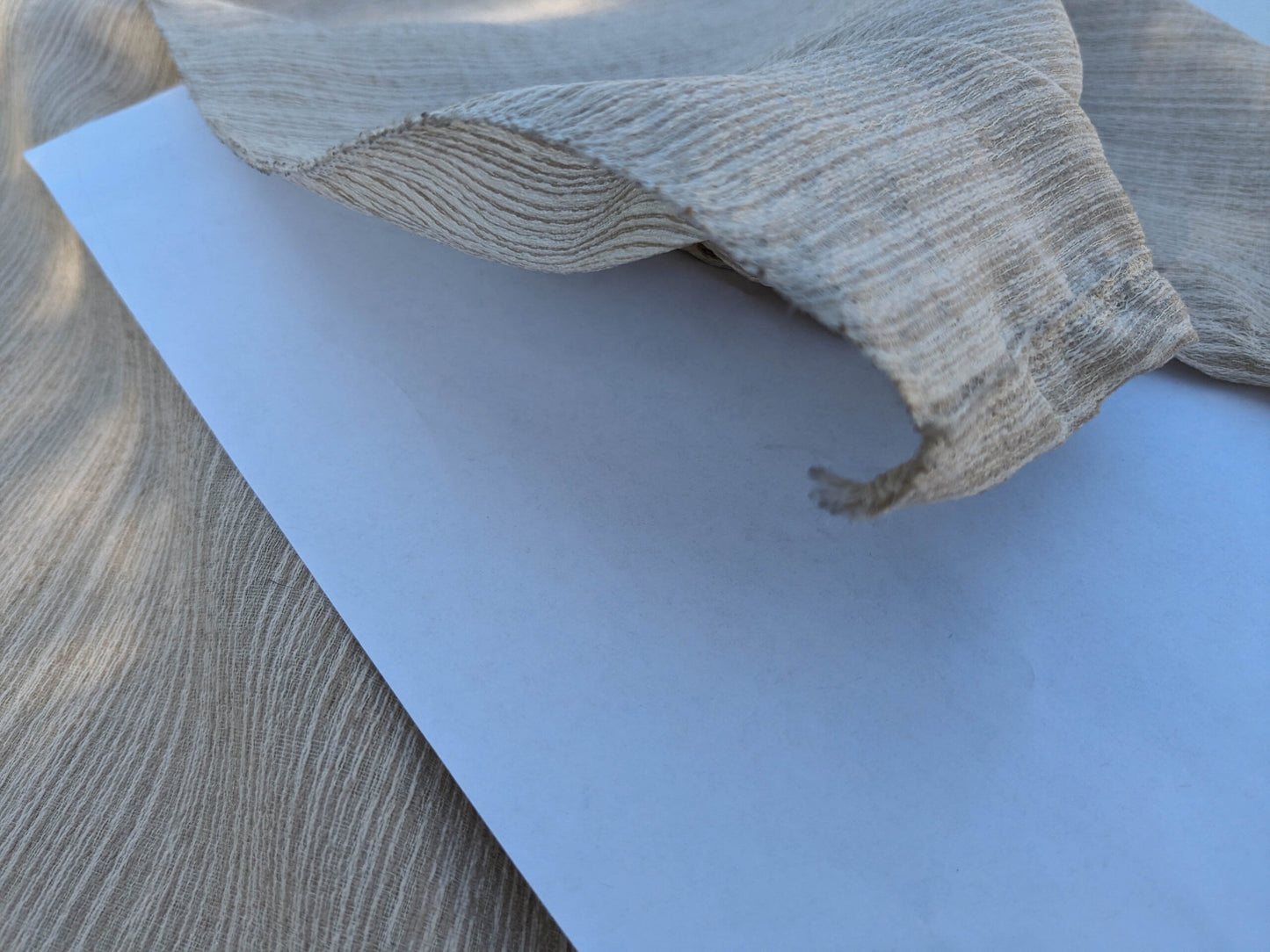 42 EV35 Length 1.2y Lelievre Briscola M1 Marbre Beige Polyester Trevira Texture MSRP USD 500+/y