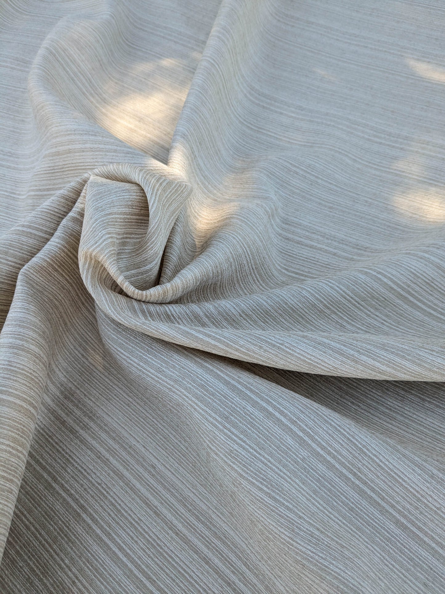 42 EV35 Length 1.2y Lelievre Briscola M1 Marbre Beige Polyester Trevira Texture MSRP USD 500+/y