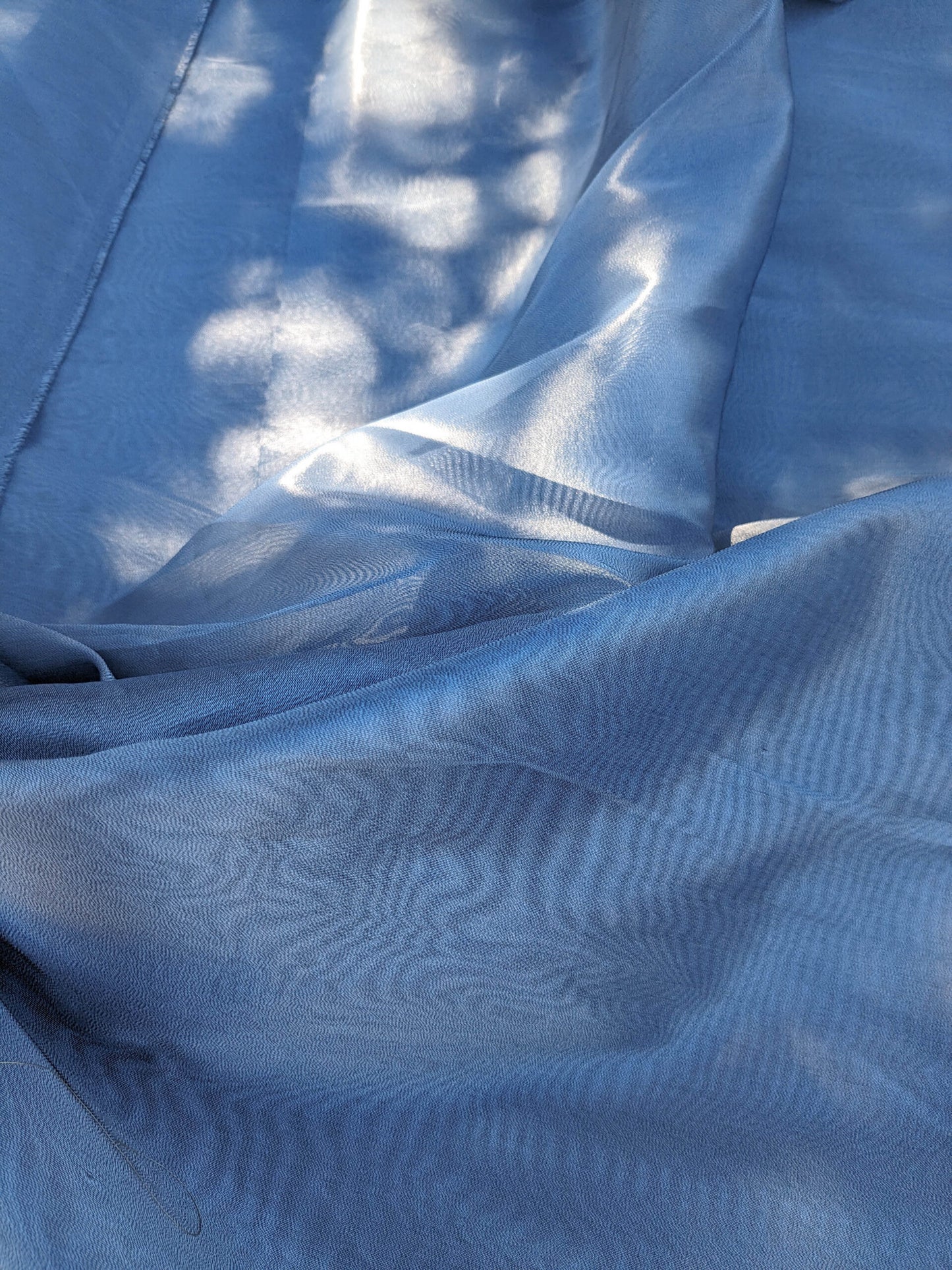 43 EV35 Length 2.9y Lelievre Adrien M1 Argent Light Gray Solid Sheers Polyester Trevira MSRP USD400/y