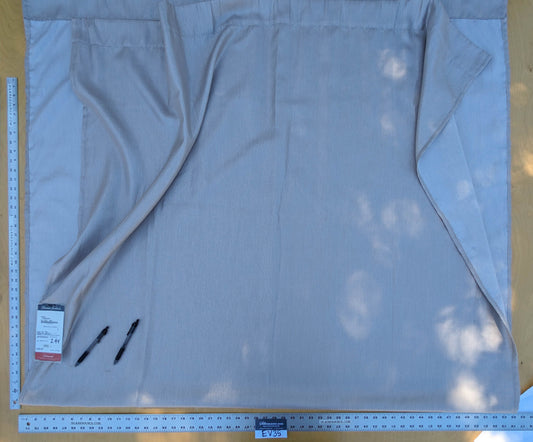 49 EV35 Length 2.4y Christian Fischbacher Astro Champagne Gray Viscose Plain MSRP USD400+/y