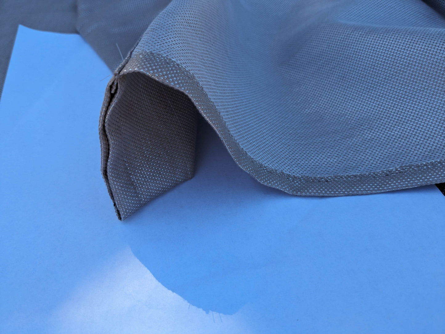 49 EV35 Length 2.4y Christian Fischbacher Astro Champagne Gray Viscose Plain MSRP USD400+/y