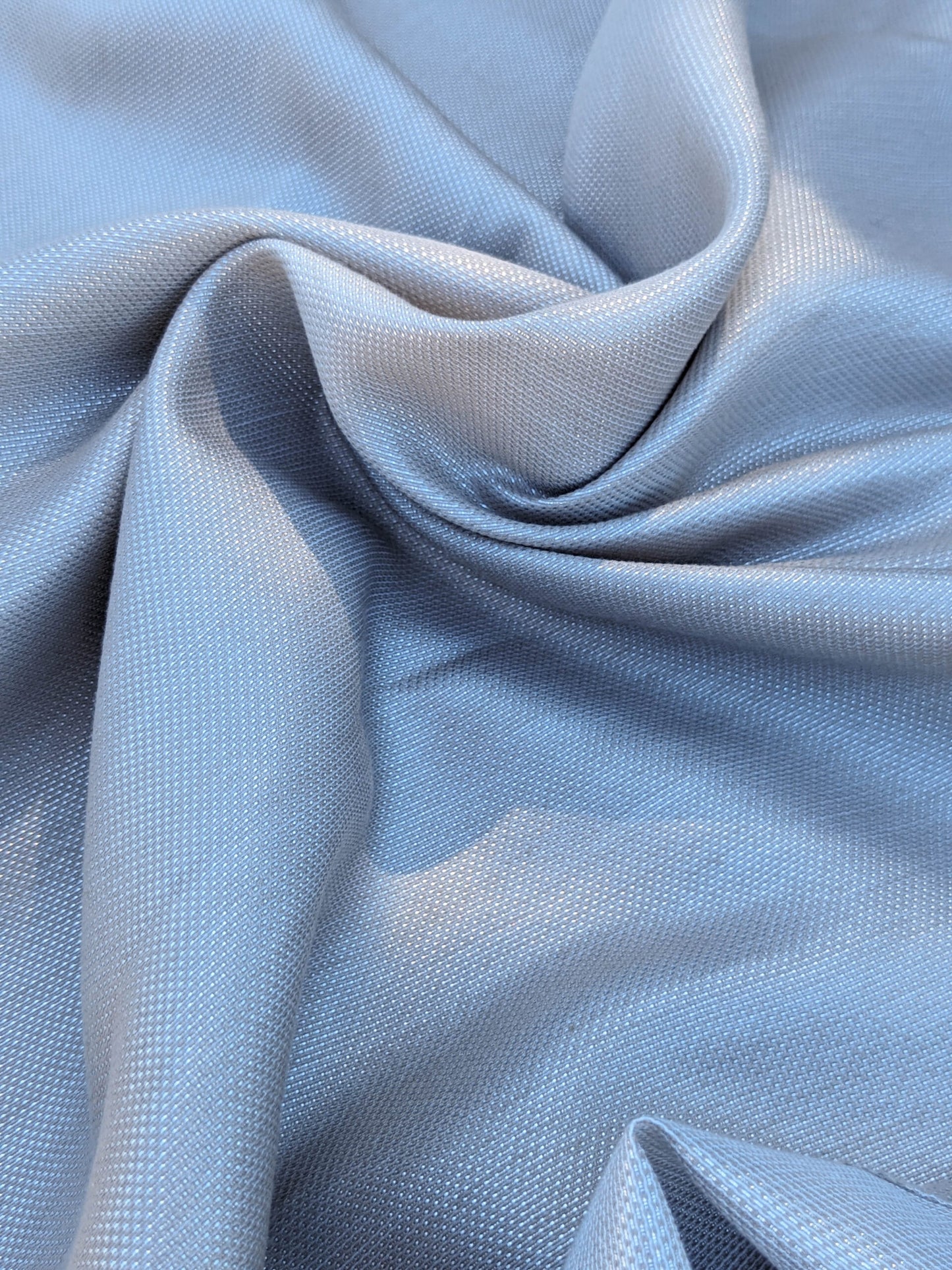 49 EV35 Length 2.4y Christian Fischbacher Astro Champagne Gray Viscose Plain MSRP USD400+/y