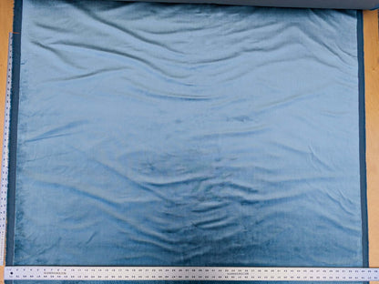 Scalamandre Canale Bleu Royal Blue Silk Solid MSRP USD 1432/Y