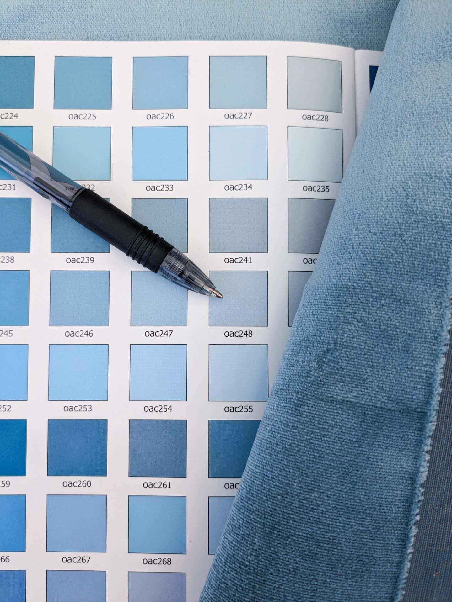 Scalamandre Canale Bleu Royal Blue Silk Solid MSRP USD 1432/Y