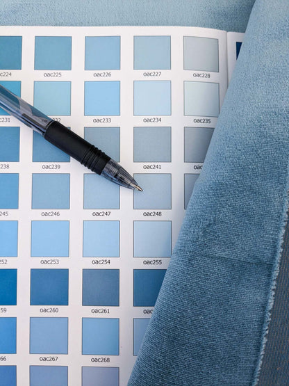 Scalamandre Canale Bleu Royal Blue Silk Solid MSRP USD 1432/Y