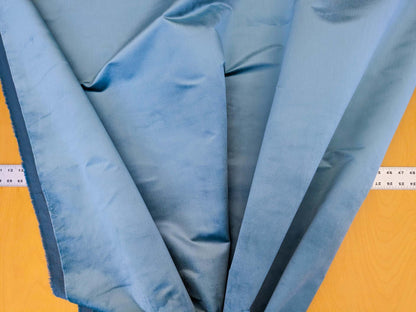 Scalamandre Canale Bleu Royal Blue Silk Solid MSRP USD 1432/Y