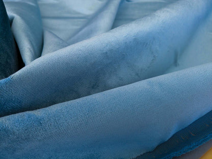 Scalamandre Canale Bleu Royal Blue Silk Solid MSRP USD 1432/Y