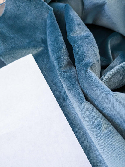 Scalamandre Canale Bleu Royal Blue Silk Solid MSRP USD 1432/Y