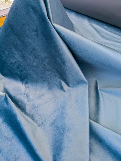 Scalamandre Canale Bleu Royal Blue Silk Solid MSRP USD 1432/Y