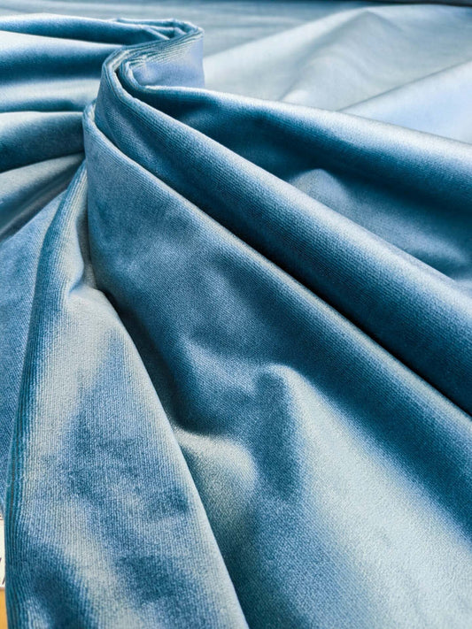 Scalamandre Canale Bleu Royal Blue Silk Solid MSRP USD 1432/Y