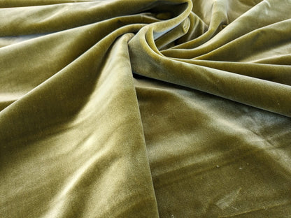 Scalamandre King Olive Green Silk Plain MSRP USD 1,092/y