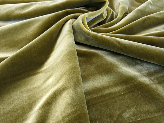 Scalamandre King Olive Green Silk Plain MSRP USD 1,092/y