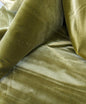 Scalamandre King Olive Green Silk Plain MSRP USD 1,092/y