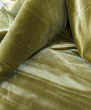Scalamandre King Olive Green Silk Plain MSRP USD 1,092/y
