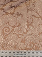 Scalamandre Palermo Velvet Paisley Copper Brown Printed Velvet Botanical Foliage MSRP USD610/y