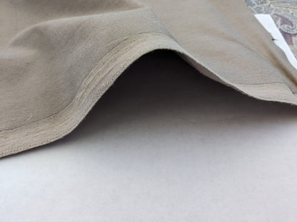 Scalamandre Palermo Velvet Paisley Amethyst Purple Printed Velvet Botanical Foliage MSRP USD610/y