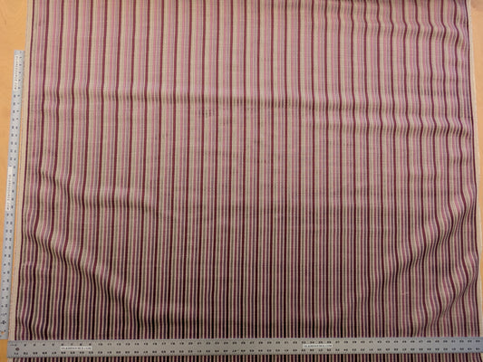 by yard Scalamandre Sirocco Mauve Purple Silk Stripe MSRP USD320/y