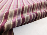 by yard Scalamandre Sirocco Mauve Purple Silk Stripe MSRP USD320/y