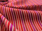 Scalamandre Sirocco Fabric - Rouge Red Purple Stripe