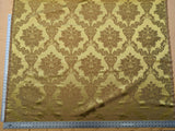 Scalamandre Fornarina Gold Silk Damask Medallion MSRP USD 648/Y