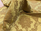 Scalamandre Fornarina Gold Silk Damask Medallion MSRP USD 648/Y