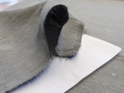 Scalamandre Vienne Texture Pewter Gray Silk Solid Texture MSRP USD 276/y