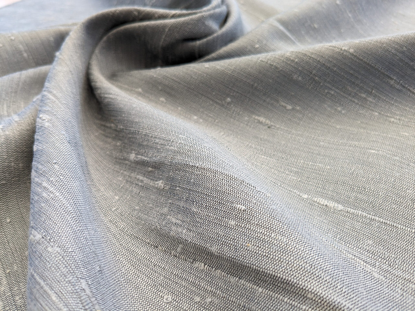 Scalamandre Vienne Texture Pewter Gray Silk Solid Texture MSRP USD 276/y