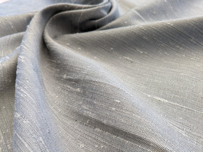 Scalamandre Vienne Texture Pewter Gray Silk Solid Texture MSRP USD 276/y