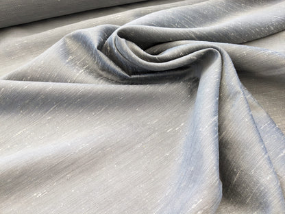 Scalamandre Vienne Texture Pewter Gray Silk Solid Texture MSRP USD 276/y