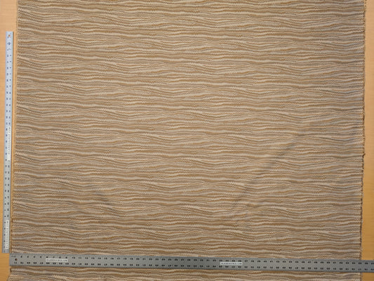 Scalamandre End Paper Dune Brown Tan Gold 100% Silk Glamorous Marbled Paper Wave MSRP USD 378/y