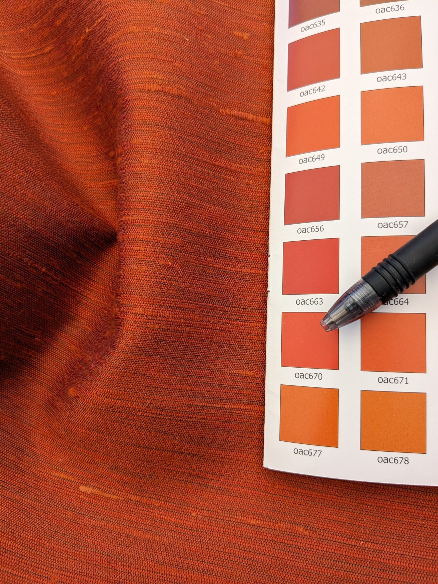 Scalamandre Vienne Texture Red Silk Solid Texture MSRP USD 276/y