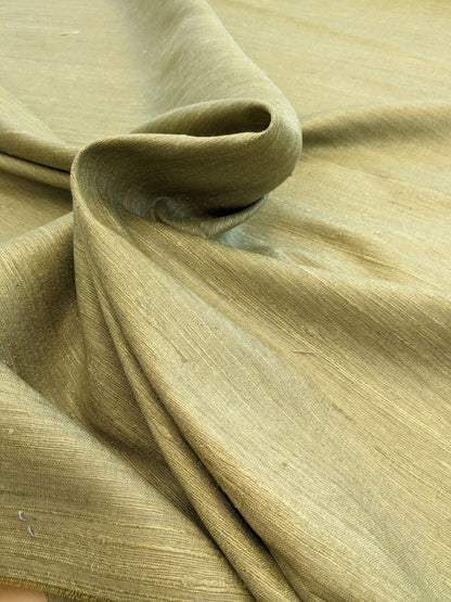 Scalamandre Vienne Texture Moss Green Silk Solid Texture MSRP USD 276/y