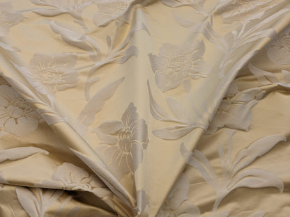 Scalamandre Sophie Ivory Silk Cotton Floral MSRP USD318/y